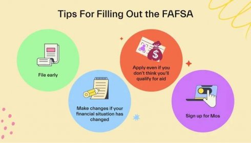 Tips for the FAFSA