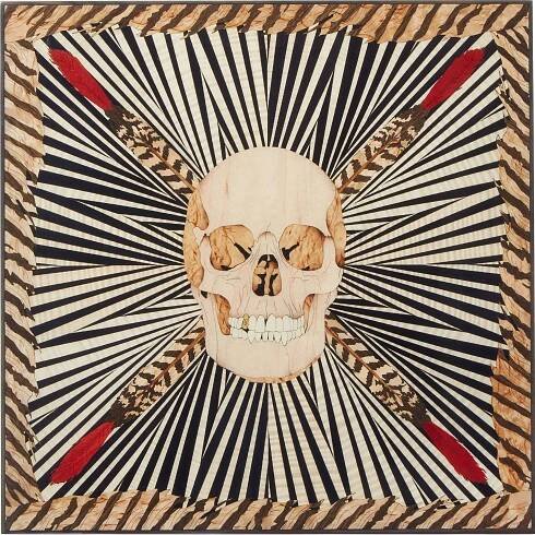 Skull Luxury Poker Set | Alexandra Llewellyn