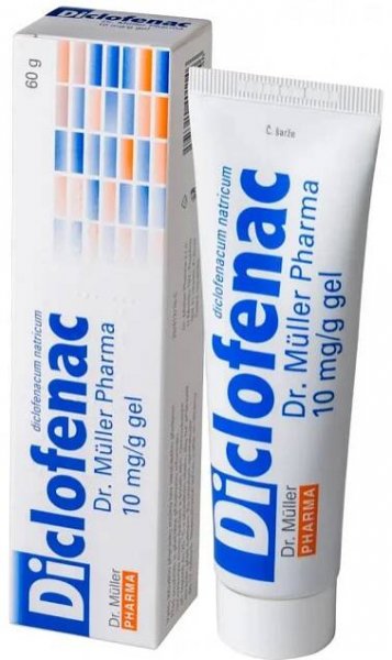 Dr. Müller Diclofenac 10 mg/g gel 60 g