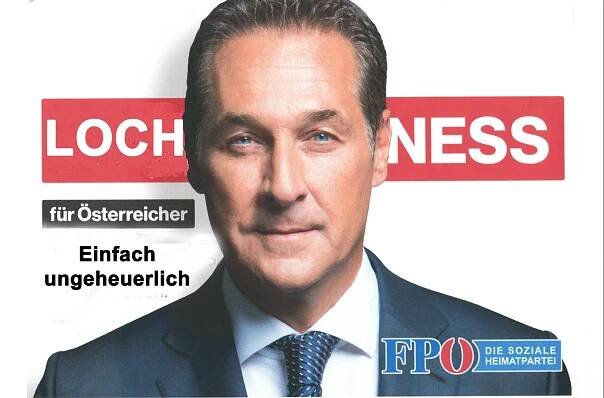 HC Strache Wahlplakat Nationalratswahlen 2017 heinz christian strache  FPÖ