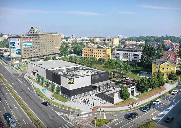 V Olomouci ve Velkomoravské ulici postaví Lidl novou prodejnu - RETREND - zpravodajský magazín z oblasti Real Estate aj.