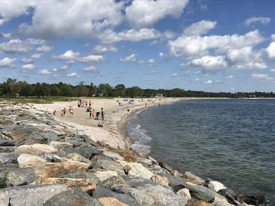 Garden Team at work on East Beach!
