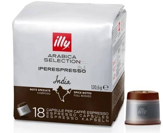 kavove kapsle illy iperespresso monoarabica india 100 arabica 21 kusu