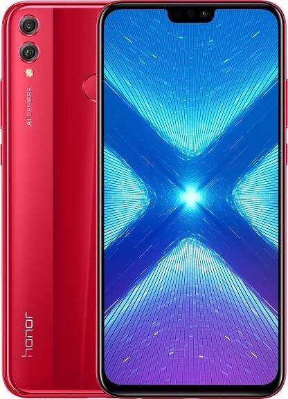 Honor 8X 4GB/64GB červený