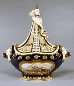 Sèvres pot-pourri vase in the shape of a ship - Wikipedia