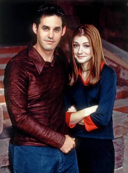 Download Nicholas Brendon And Alyson Hannigan Wallpaper
