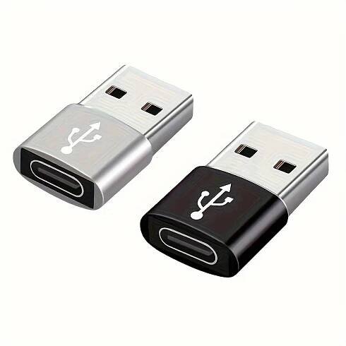USB C Female To USB A Male Adapter, Type C To USB A Charger Cable Converter For * *, MacBook, iPhone 11 12 13 14 Pro Max, iPad Mini 6,.