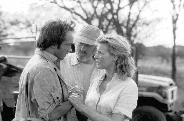 Snila jsem o Africe - Z natáčení - Vincent Perez, Hugh Hudson, Kim Basinger