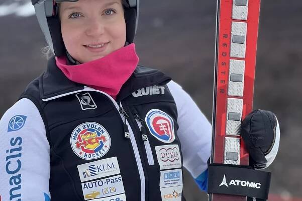 Rebeka Jančová počas prípravy na lyžiarsku sezónu