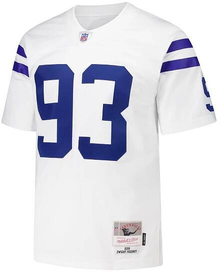 Indianapolis Colts Shop – Browse men8217s mitchell amp ness dwight freeney white indianapolis colts 2006 legacy replica jersey for True Fans