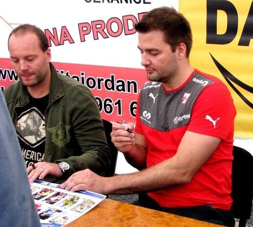 Skvělá akce! Tábor okouzlily sportovní osobnosti v čele s Radkem Dvořákem