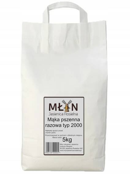 Pšeničná múka Razová Typ 2000 5 kg Mlyn Jasienica