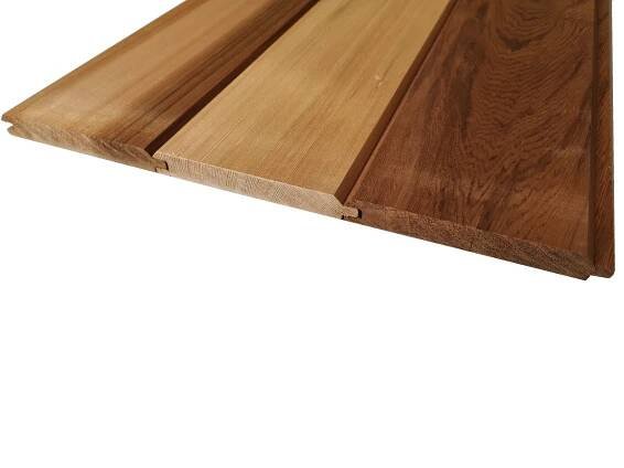 Profil KLASIK CEDR ČERVENÝ 17,5x137, délka 915mm CLEAR
