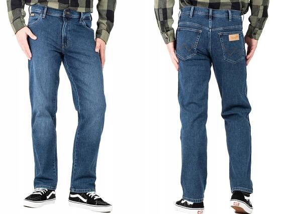 WRANGLER Texas pánské džínové kalhoty rovné W38 L32
