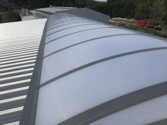 Celohliníkové světlíkové stavebnicové obloukové světlíky | TITAN - Multiplast