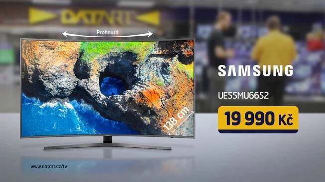 DATART jede bomby - televizor Samsung UE55MU6652