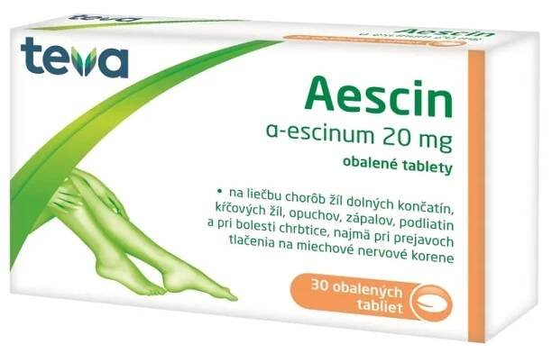 AESCIN Teva tablety 20 mg 90 ks