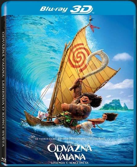 Odvážná Vaiana: Legenda o konci světa - Blu-ray 3D + 2D (2 BD) | FilmGame