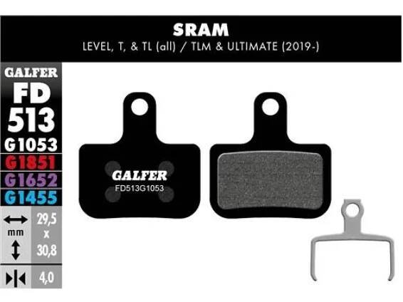 Galfer FD513 Standard G1053 brzdové destičky pro Sram