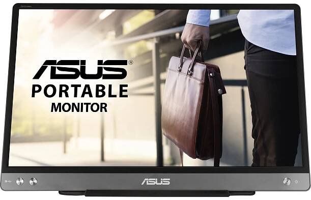 ASUS ZenScreen MB14AC - LED monitor - 35,6 cm (14") - přenosný - 1920 x 1080 Full HD (1080p) - IPS - 220 cd/m2 - 700:1 - 5 ms - USB - tmavě šedý