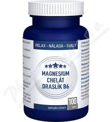 Magnesium chelát + Draslík B6 tbl.100