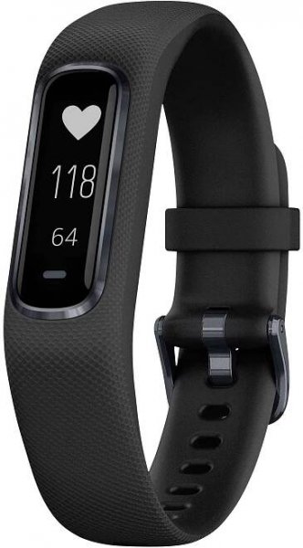 Garmin Vivosmart 4 Fitness hodinky L černá