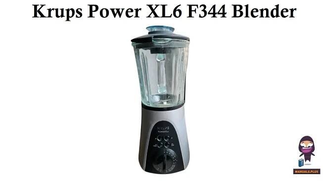 Krups Power XL6 F344 Blender User Manual