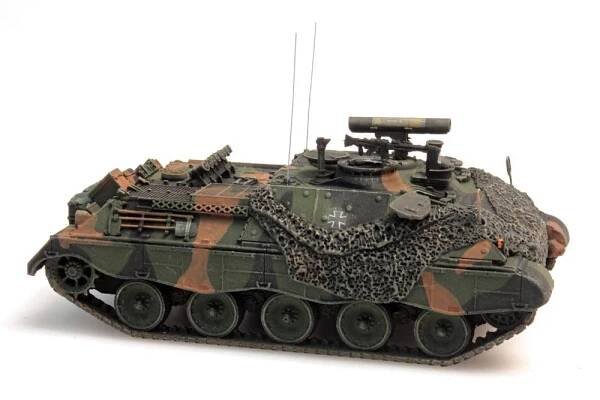 Jagdpanzer Jaguar 1, Bundeswehr, camouflage, camo net | Sběratelské modely letadel, tanků a vojenské techniky 