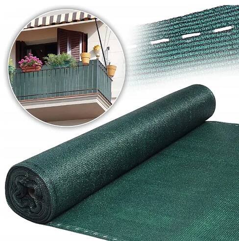 STÍNÍCÍ TKANINA NA BALKON + UV MASKOVACÍ KRYT NA PLOT OPLOCENÍ 1x10M