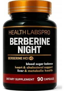 BERBERIN komplex na noc - Berberin na noc CHOLESTEROL, CUKR , KREVNÍ TLAK