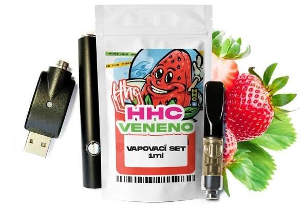 Vaporizer Veneno 94% HHC 1 ml - levnypoppers.cz