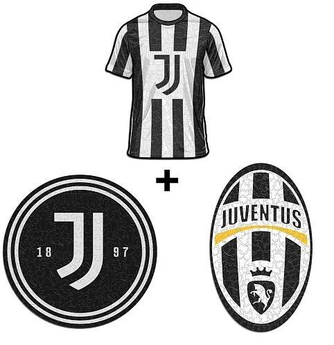 3 PACK Juventus FC® Logo + Jersey + Retro Logo