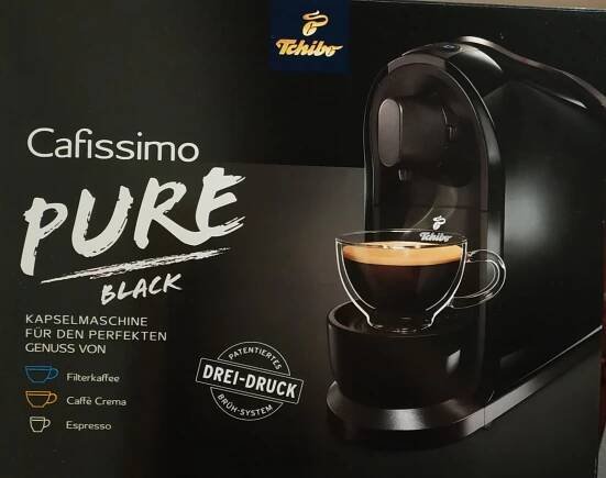 Tchibo Cafissimo Pure Black - Malé elektrospotřebiče