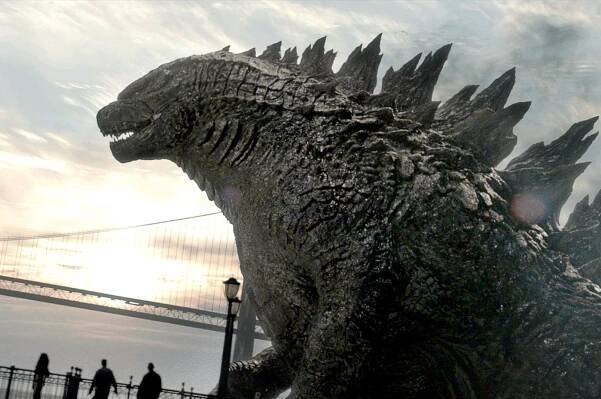 A scene from "Godzilla."