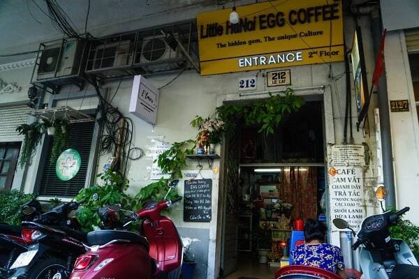Little Hanoi - Egg Coffee in Saigon Ho Chi Minh