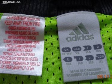 Originál mikina značky Adidas velikost 164 - Prostějov - Sbazar.cz