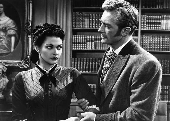 SCARLET ANGEL, Yvonne De Carlo, RIchard Denning, 1952