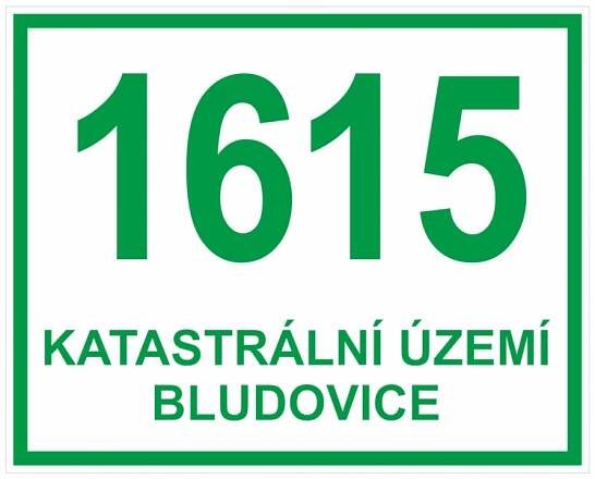 Značení budov - Značení ulic a domů: Číslo evidenční, Číslo + Text (Zelené písmo s bílým podkladem)