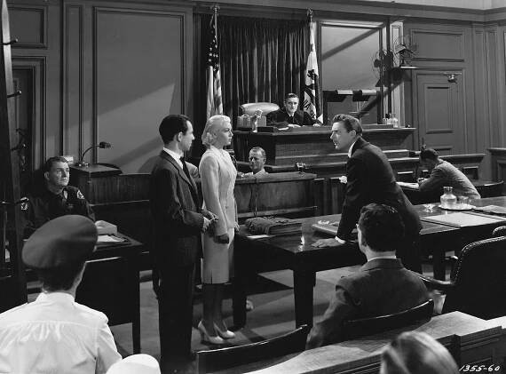 Pošťák vždy zvoní dvakrát - Z filmu - Lana Turner, Morris Ankrum, Leon Ames