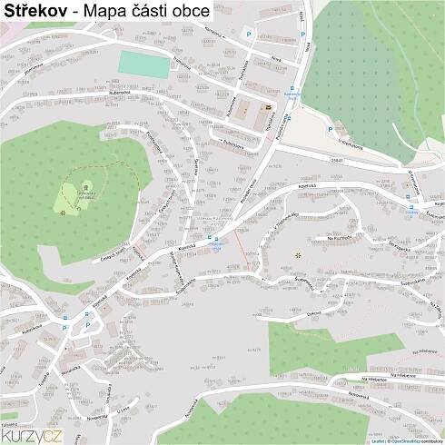 Střekov - mapy | Kurzy.cz
