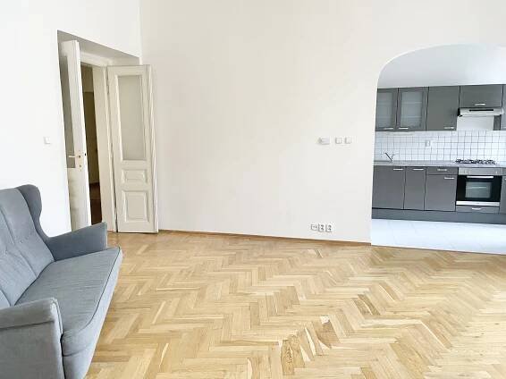 Pronájem bytu 4+KK, 131 m², krásný světlý, ul. Myslíkova, Praha 1/2 - Connect reality