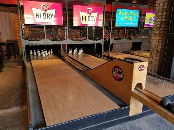 DuckPin Bowling Product Gallery. The "Original" Short-Lane DuckPin Alley