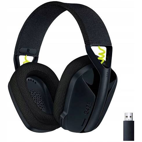 <br>  Logitech<br>  G435 LIGHTSPEED<br>  <br>  Sluchátka Over Ear<br>  Bluetooth®<br>  stereo<br>  černá<br>  <br>  omezení hlasitosti<br>  Gaming<br>