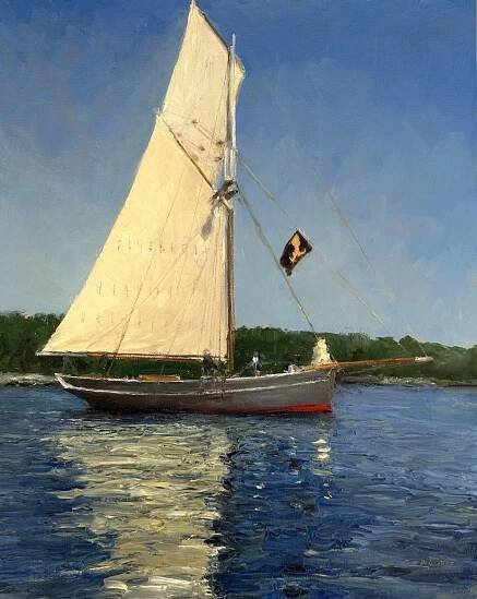   Mark Daly OPA    The Hesper's Reflections   Oil, 20 x 16 inches   SOLD  