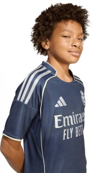 Dětský hostující dres s krátkým rukávem adidas Real Madrid 2025/26