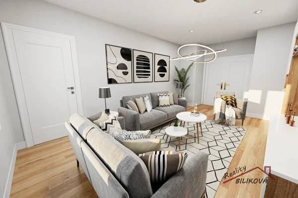 vizualizace  - Prodej bytu 3+1 90 m², Kostelecká, Brandýs nad Labem-Stará Boleslav - Brandýs nad Labem