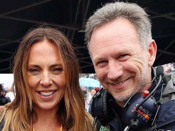 Spice Girl star Mel C hangs out with Christian Horner after wife Geri's 'name change'