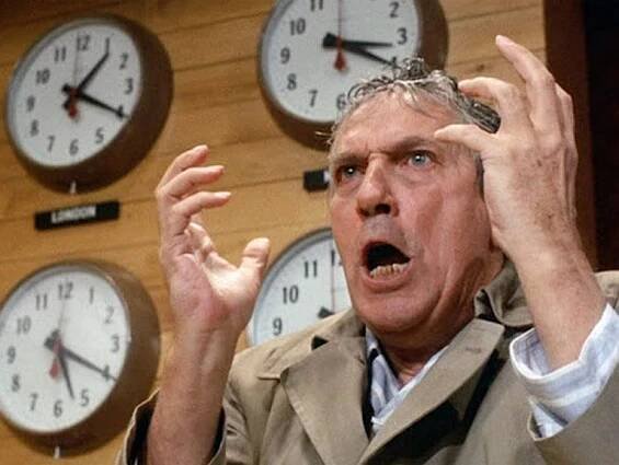 Peter Finch in 'Network'