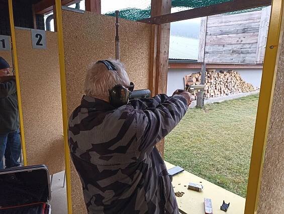 Prachatickou střelnicí zněla palba při Zimních březnových manévrech