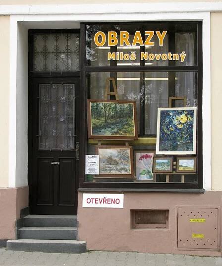 Miloš Novotný – stálá prodejní galerie obrazů, Vysočina – Svratka – DOA Vysočina